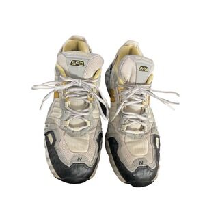 New Balance WG09GR All Terrain Men's Running Shoes Size 9.5 Light Grey Yellow